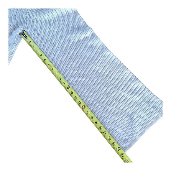 Sincerely Jules Wide Leg Boho Beach Pants Cream Chunky Thermal Knit Cotton XS - Picture 15 of 16